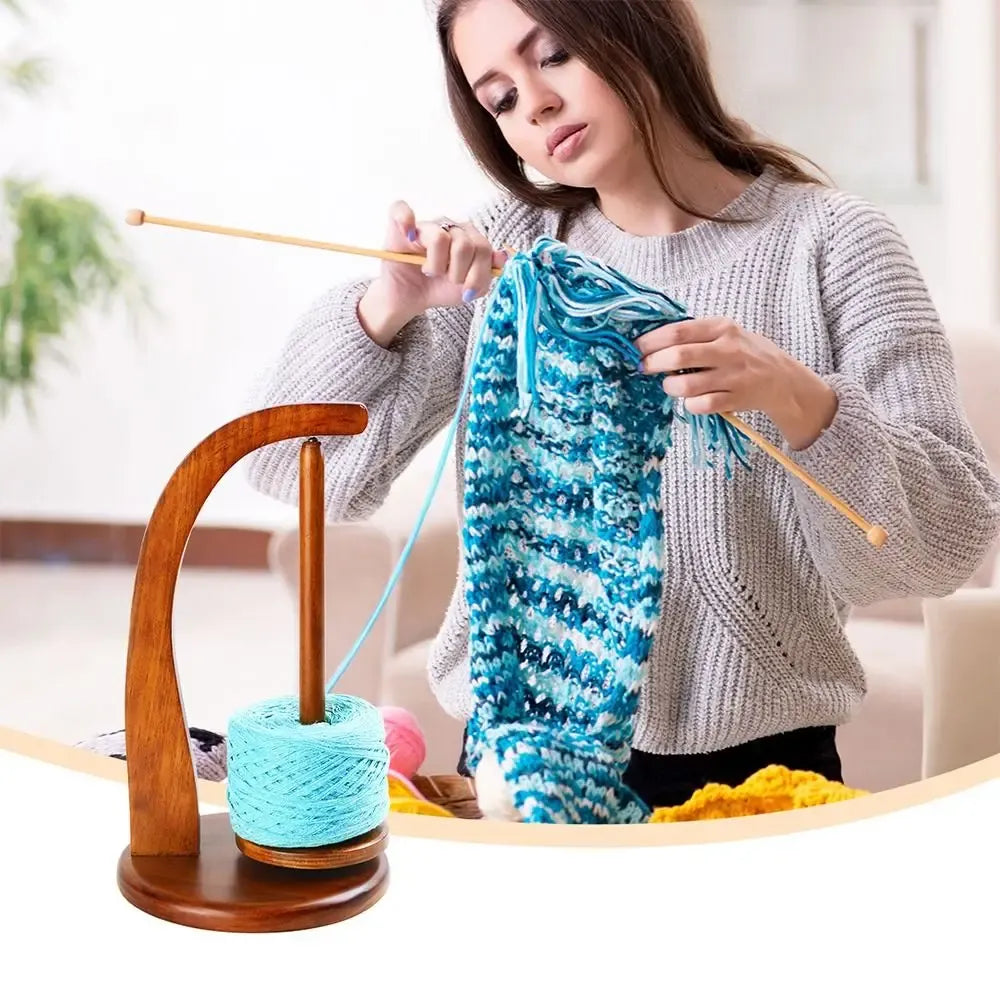 Wooden Yarn Spinner