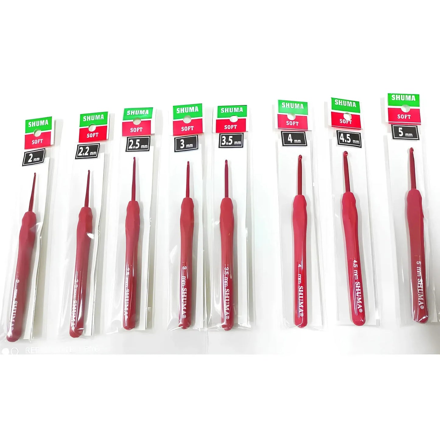 Shuma Red Crochet Hook - 3.5 mm