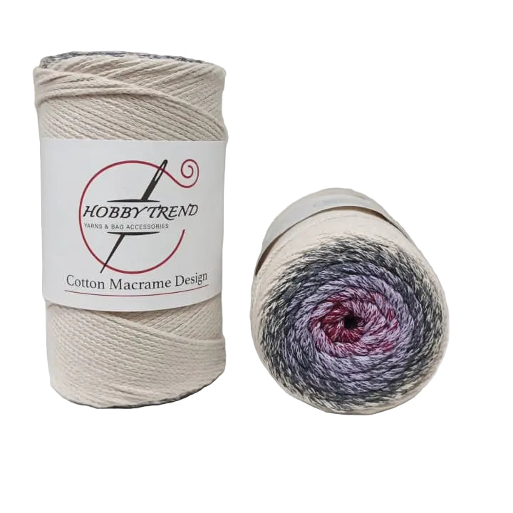 HobbyTrend-Cotton Macrame Design-HT-100