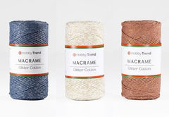 Macrame Glitter Cotton