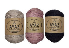 Polyester Soft Makrome Glitter