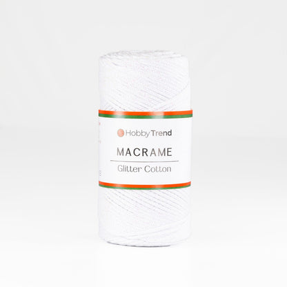 HobbyTrend-Macrame Glitter Cotton-001S-D