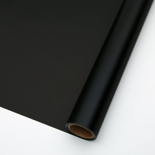 Flower Wrap Paper-012-Black