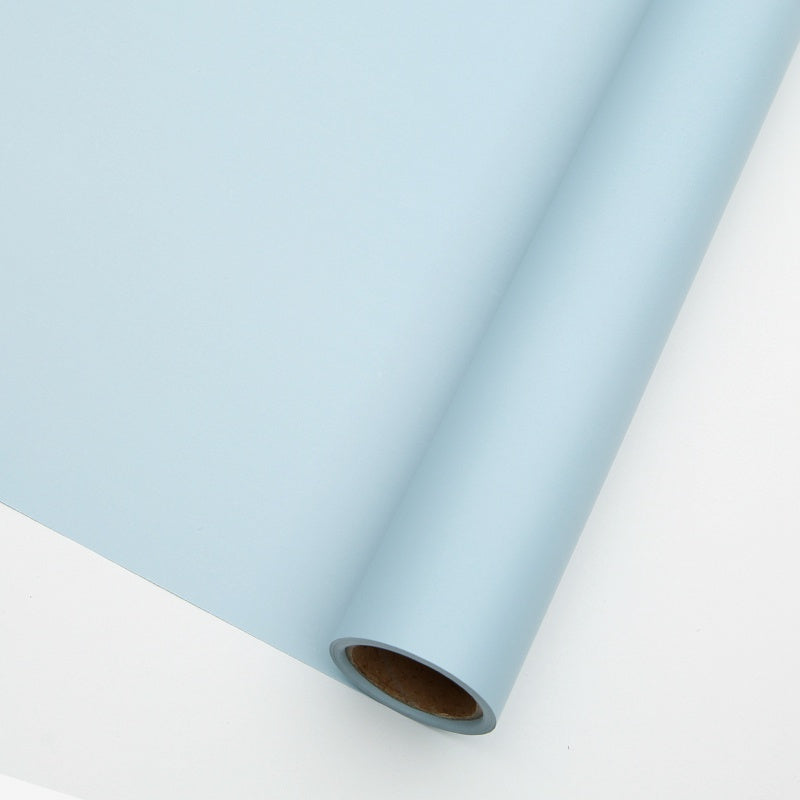 Flower Wrap Paper-014-Light Baby Blue