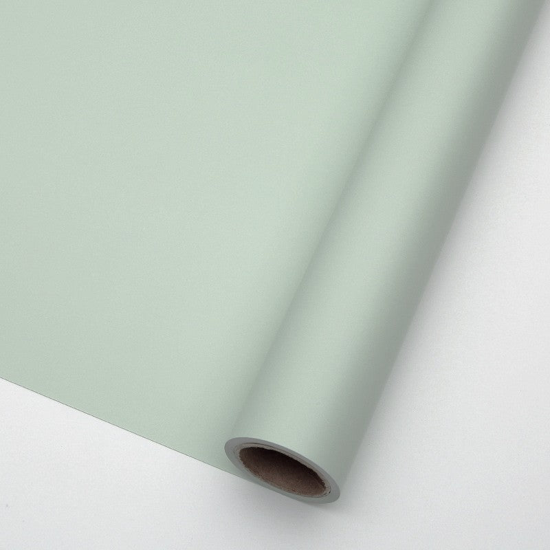 Flower Wrap Paper-07-Pastel Green
