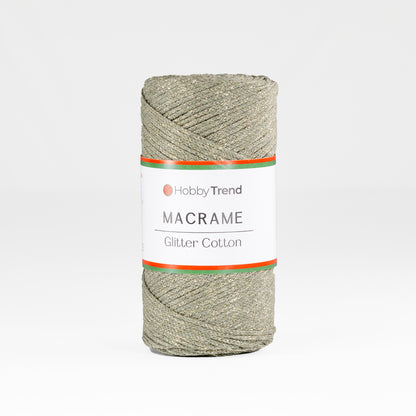 HobbyTrend-Macrame Glitter Cotton-193LG