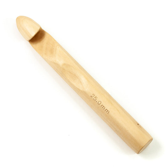 Giant Wooden Crochet Hook – 25mm
