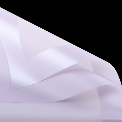 Flower Wrap Paper-28-Light Purple with Border