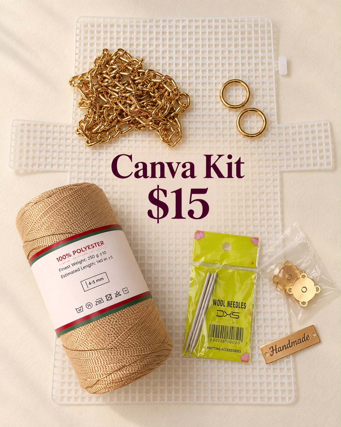 Sara Crochet Canva Kit