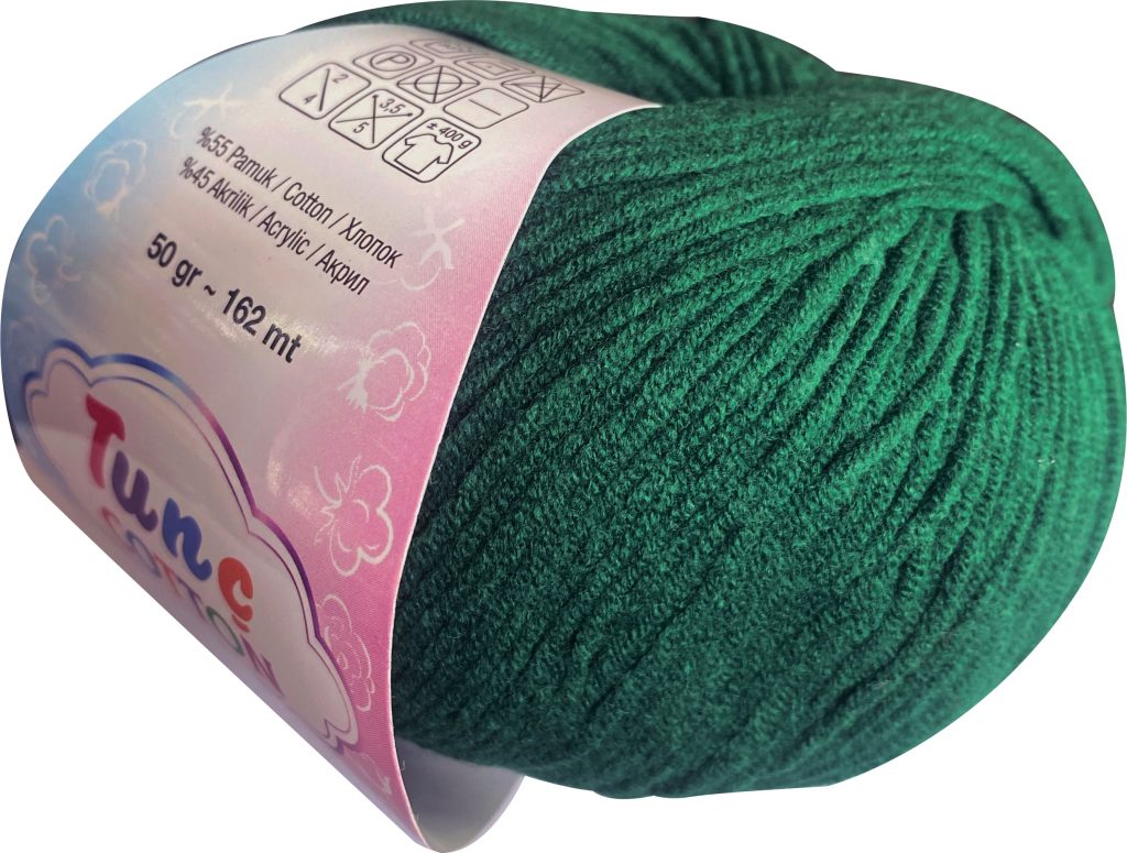 Tunc Cotton-406-Dark Green