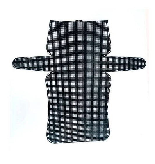 Black Plastic Canvas Bag Shape 45 cm × 21 cm . 3mm