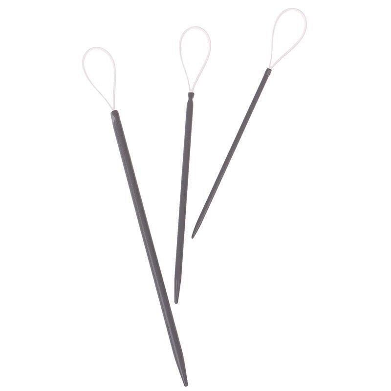 3 Pieces Big Eye Nylon Wire Wool Needles