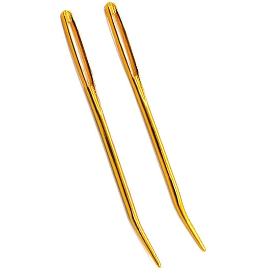 2 pieces Metallic Wool Needle