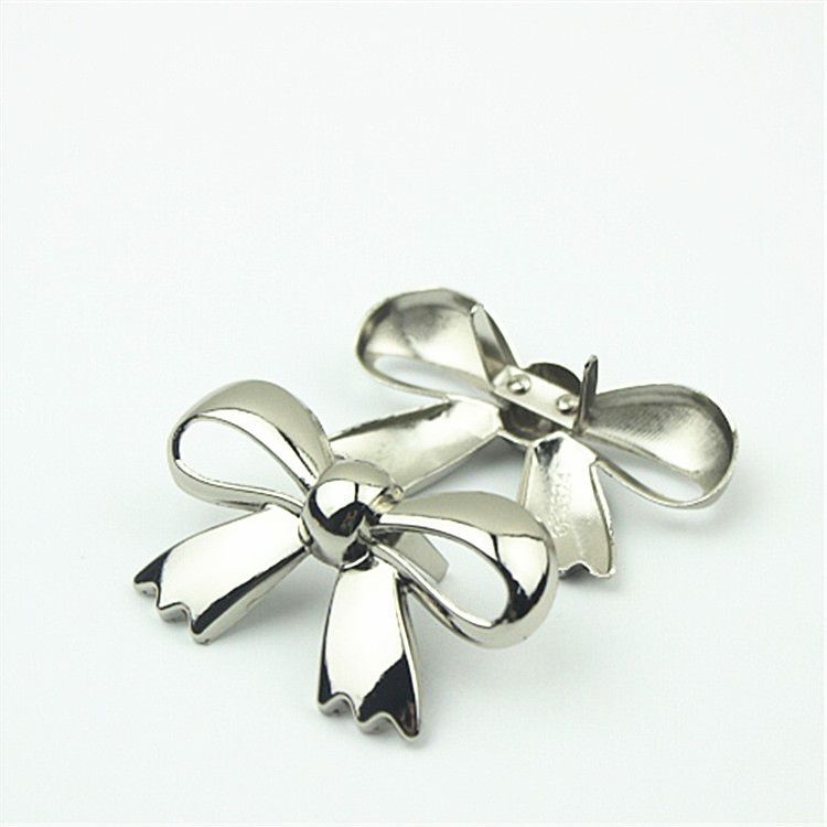 Bowtie Silver- 6 cm