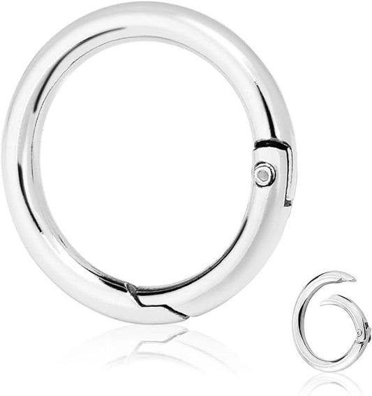 O Silver Ring- 2 cm