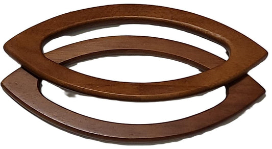Wooden EYE SHAPE HANDLE-20 CM