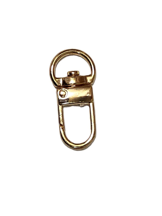 Gold mini snap hook- 5 cm