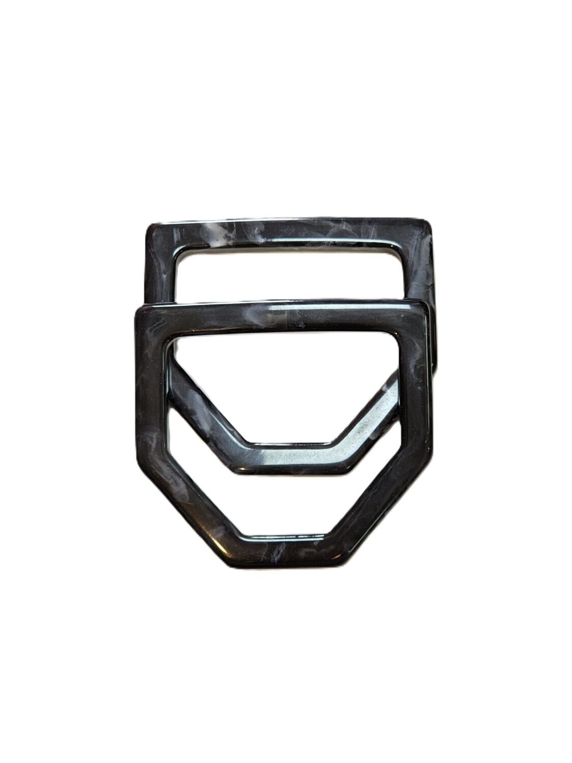 ACRYLIC Black HANDLES 11.5 CM