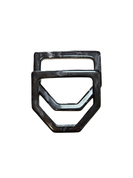 ACRYLIC Black HANDLES 11.5 CM