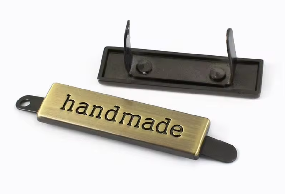 Handmade Tag Bronze 3.5 cm