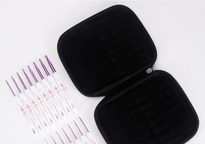 Floral Design Crochet Hook set