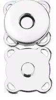 Magnet Lock Silver- 1.4 cm