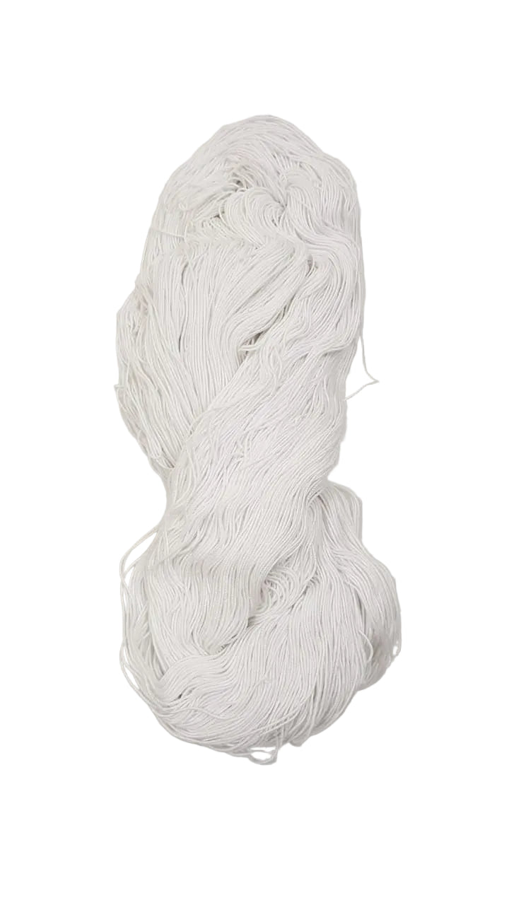 100% Cotton Yarn Thread- White