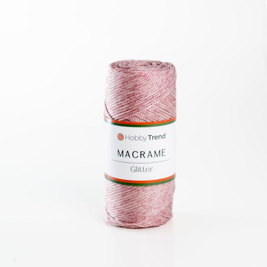 HobbyTrend-Macrame Glitter -072P