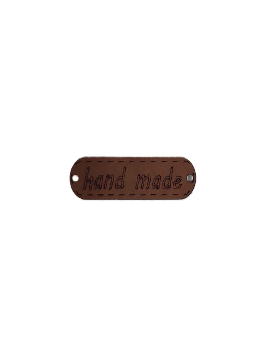 Leather tag handmade -2