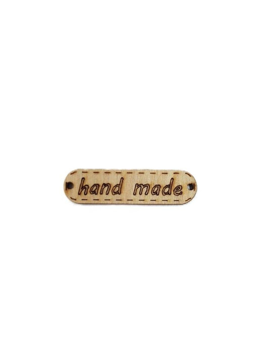 Wood tag handmade