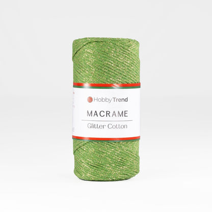 HobbyTrend-Macrame Glitter Cotton-178G