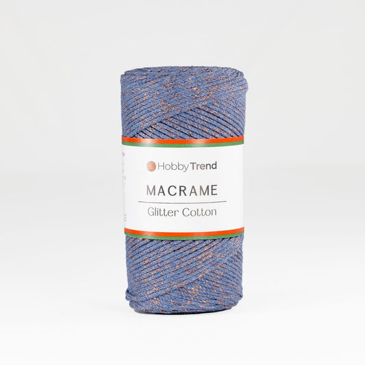 HobbyTrend-Macrame Glitter Cotton-235C