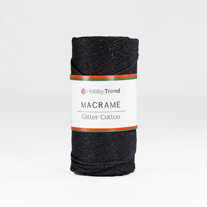 HobbyTrend-Macrame Glitter Cotton-270B