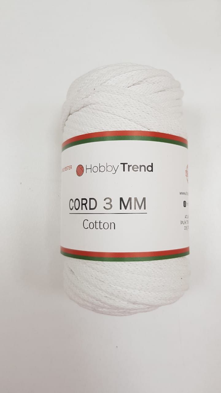 HobbyTrend-Cord 3MM Cotton-018