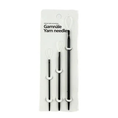3 Pieces Big Eye Nylon Wire Wool Needles