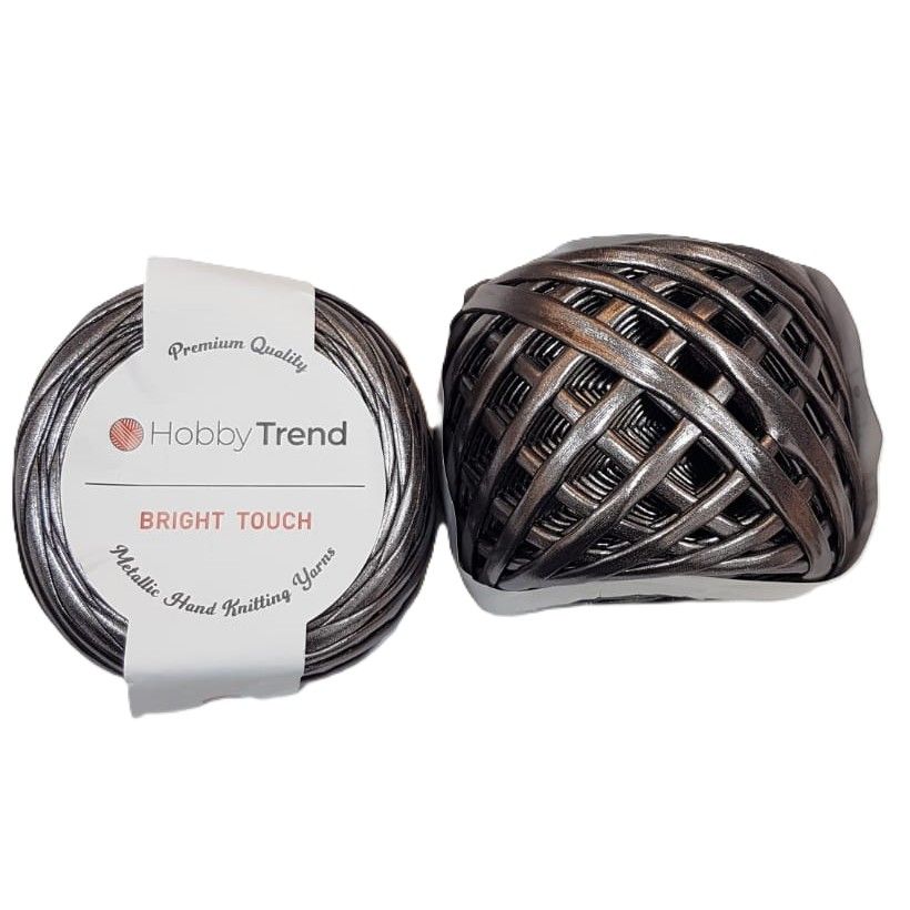 HobbyTrend- metallic dar silver-018