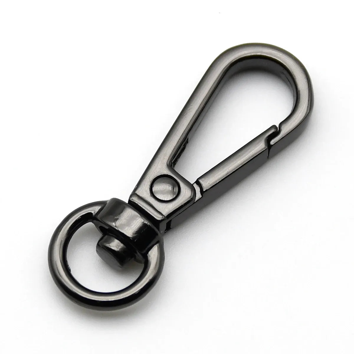 Black snap hook- 5 cm
