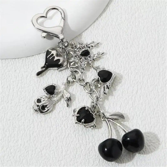 Keychain black cherry-10 CM