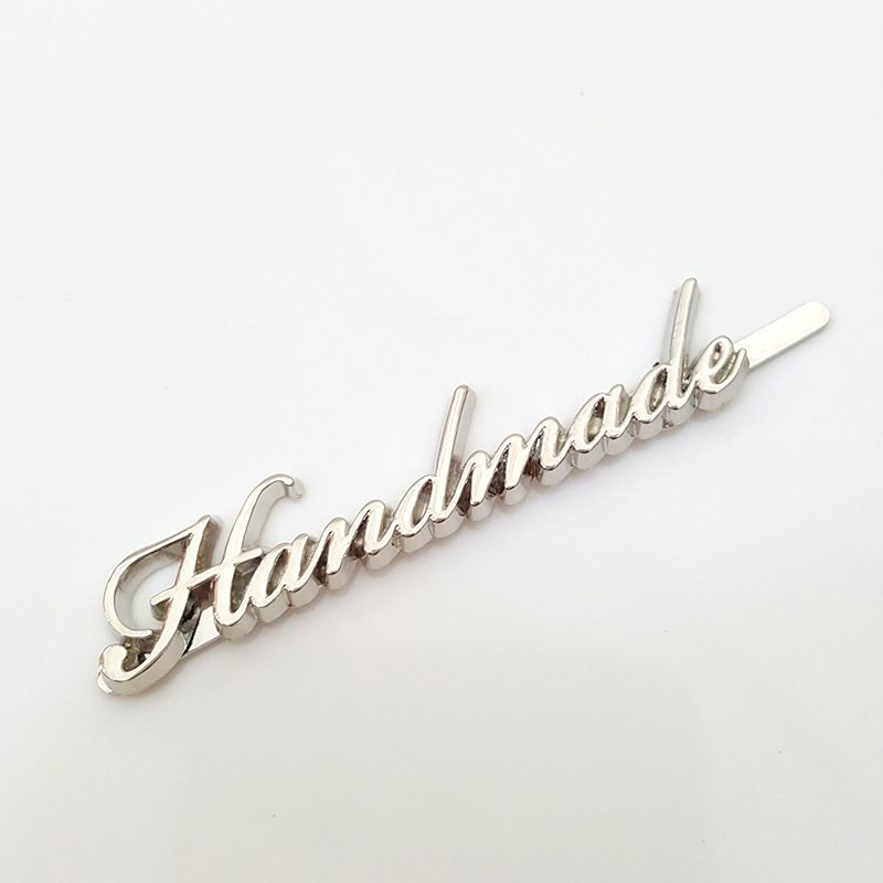 Handmade Tag Silver 5 cm