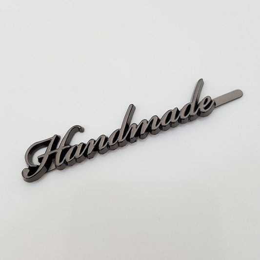 Handmade Tag Black 5 cm
