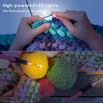 Hook set led lights 11 in 1 rechargeable