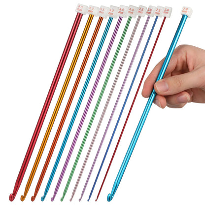 1 PC Tunisian Aluminum Hook- 3 mm