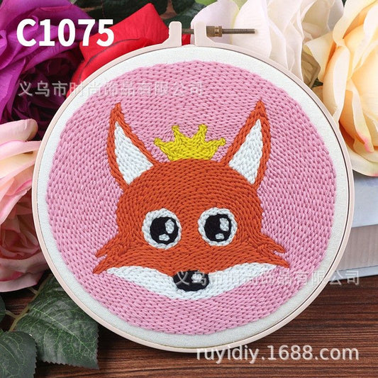 Animal Pattern Embroidery Set - C1075
