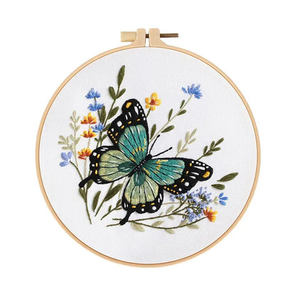 Butterfly Pattern Embroidery Set- Cx 1119
