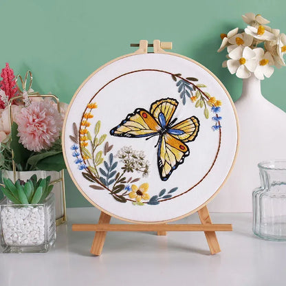 Butterfly Pattern Embroidery Set- Cx 1120