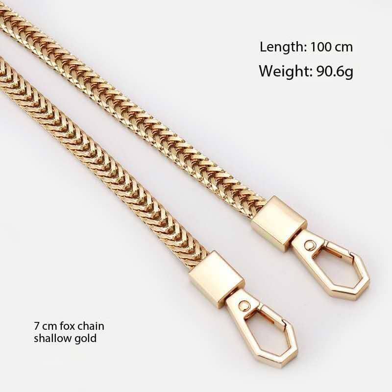 Gold fox chain - 1 m