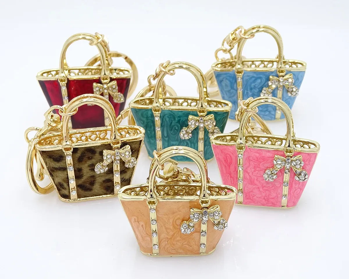 Keychain gold -Red