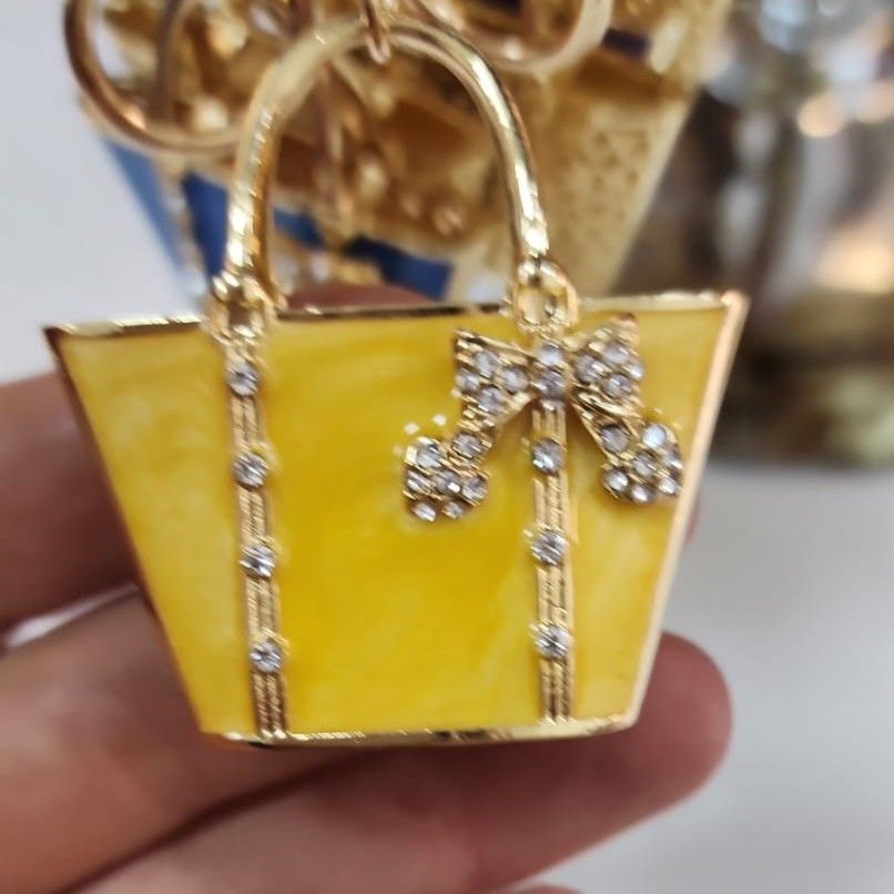 Keychain  gold - Yellow