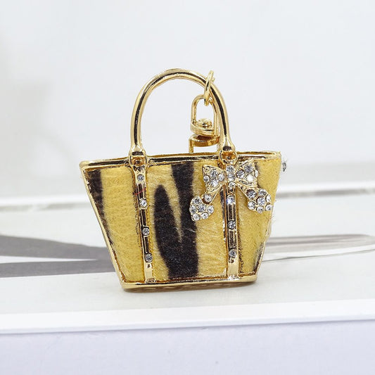 Keychain yellow-Black gold