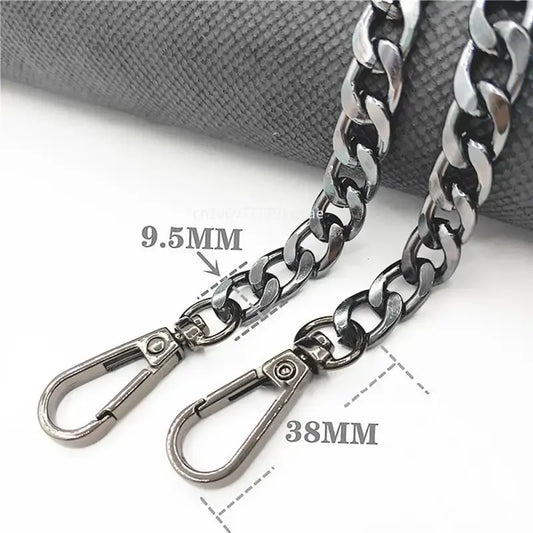 Black bag chain snap - 1 20cm